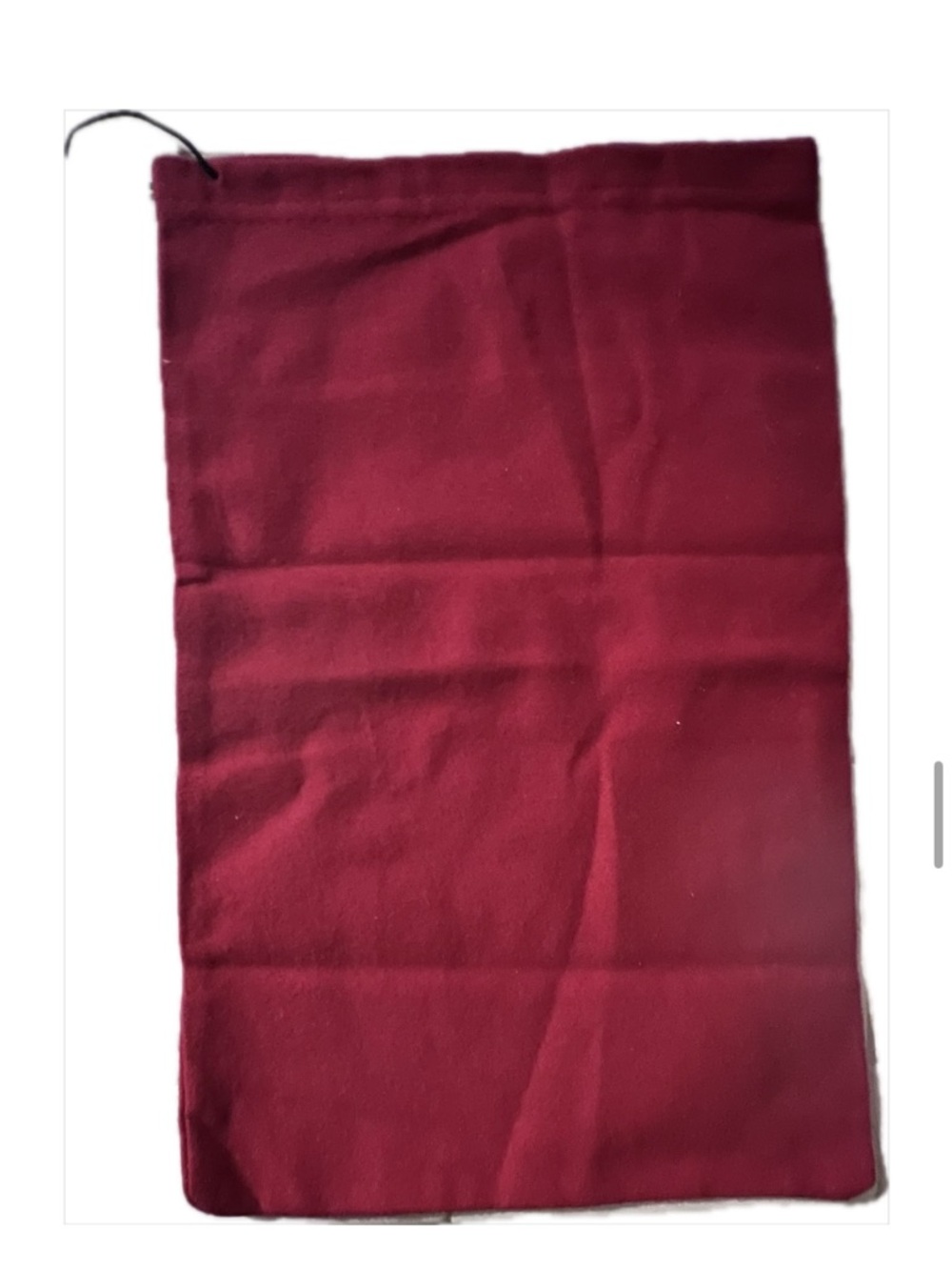 Christian Louboutin Paris Red Logo Drawstring Dust Bag NEW 9.5” x 14” - Picture 2 of 7